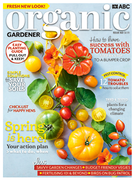 ABC Organic Gardener Spring 2025 cover