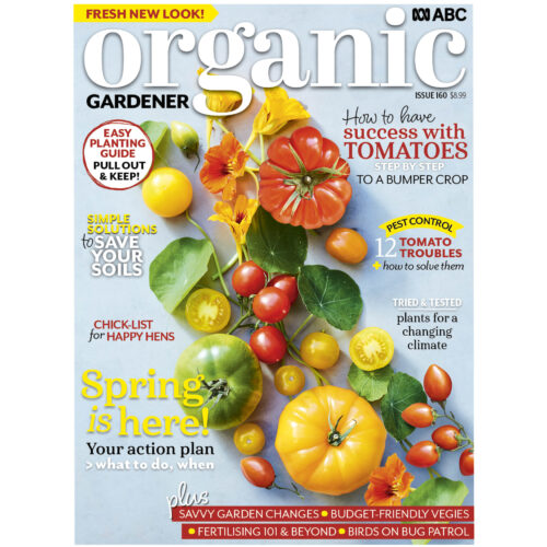 ABC Organic Gardener Spring 2025 cover