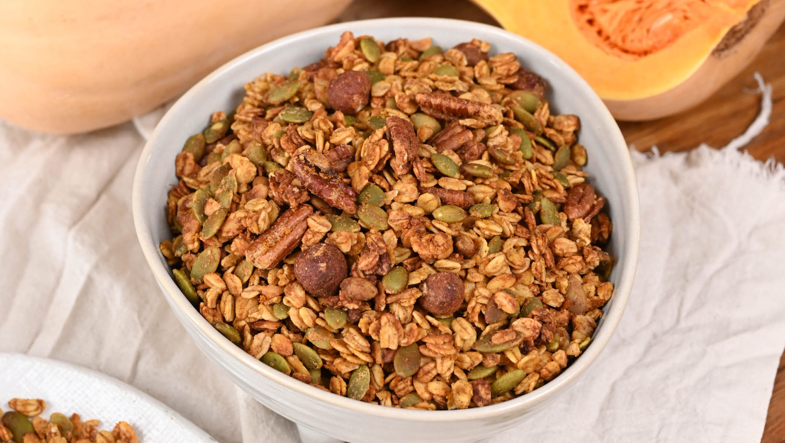 Butternut squash granola